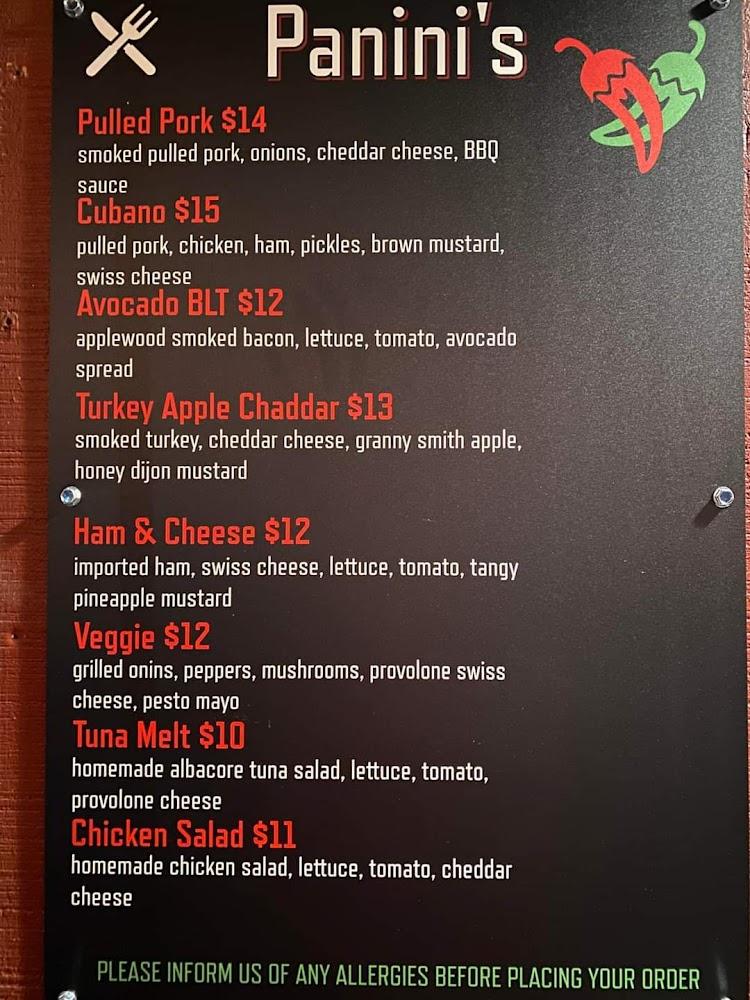 Marty'z Roadside Kitchen and Eatery Menu image 4